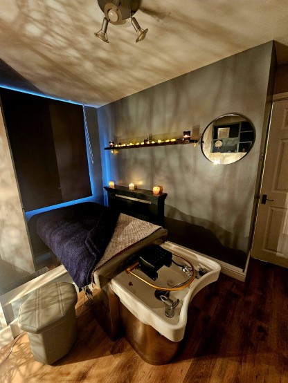 japanese head spa room view